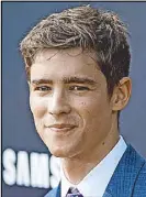  ?? AFP ?? Actor Brenton Thwaites arrives for the world premiere of Disney movie ‘Pirates of the Caribbean: Dead Men Tell No Tales’ in Shanghai on Thursday.