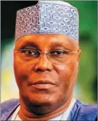  ??  ?? Atiku