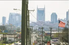  ?? Kyle Dean Reinford / New York Times ?? Google Fiber is struggling to gain access to utility poles in Nashville, where AT&T, which owns many of the poles, has acted to hamper local competitor­s.