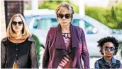  ?? BLEECKER STREET MEDIA ?? Amanda Seyfried, from left, Shirley MacLaine and AnnJewel Lee Dixon star in “The Last Word.”