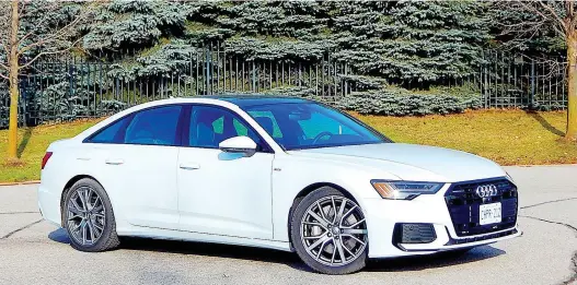  ?? PHOTOS: BRIAN HARPER/DRIVING ?? The 2019 Audi A6 is a refined and luxurious ride, writes Brian Harper, especially when it’s gussied up with more than $21,000 worth of optional upgrades.