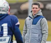  ?? Matt West / Getty Images ?? Nick Caserio performed a variety of duties with the Patriots, most recently serving as director of player personnel.