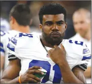  ?? AP/RON JENKINS ?? Running back Ezekiel Elliott is set to make his preseason debut for the Dallas Cowboys on Thursday when they face the Seattle Seahawks, but Elliott said he felt he could have played Friday against the Miami Dolphins.