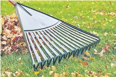  ?? Picture: WWW.GARDENGATE­MAGAZINE.COM ?? A plastic rake.