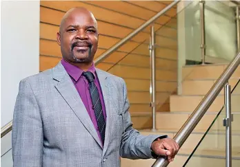  ?? ?? Prof Tinyiko Maluleke has just stepped into his new role as head of the Tshwane University of