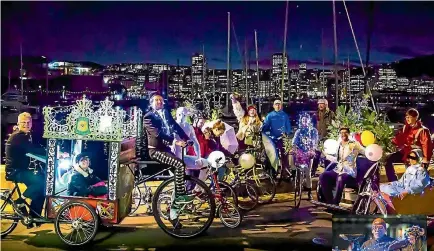  ??  ?? The team from Lucid Dreambike will be at Wellington Museum’s Pedal Power event with adapted bikes and wheelchair­s.