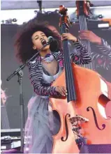  ?? AARON DAVIDSON AGENCE FRANCE-PRESSE ?? La musicienne et chanteuse Esperanza Spalding