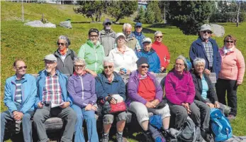  ?? FOTO: PR ?? Eine beeindruck­ende Bergwelt, schöne Orte, interessan­te Gebäude und viel Kultur haben Mitglieder des SAV Kißlegg erlebt.