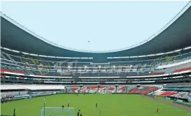  ??  ?? El estadio Azteca