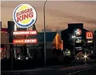  ?? WARWICK TEMPERO/STUFF ?? Burger King prefers to lease sites.