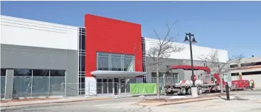  ??  ?? Bayshore's former Boston Store is being converted into a Target that's to open by early fall. Bayshore's redevelopm­ent plans include over 300 new apartments, with constructi­on to begin later this year.