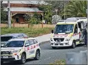  ?? ?? Emergency service support: A new program has been launched for emergency service and hospital personnel.
