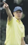  ??  ?? 0 Jordan Spieth: Relaxed.