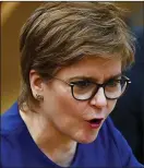  ?? ?? CONTROL: Nicola Sturgeon’s government wants to retain powers