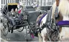  ?? Pictures: GALLO IMAGES ?? PULLING A CROWD: A horse-drawn carriage near Central Park in New York