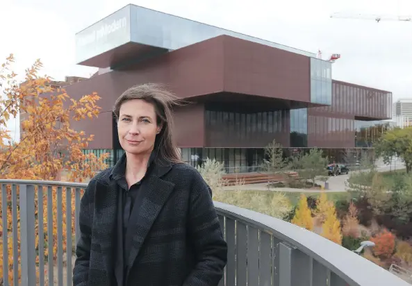  ?? MICHELLE BERG ?? Remai Modern Art Gallery of Saskatchew­an chief curator Sandra Guimaraes is excited about the gallery’s inaugural exhibit Field Guide, and also the gallery’s curatorial vision.