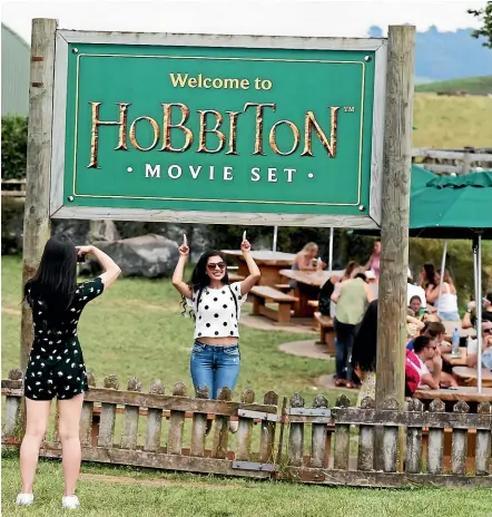  ?? KELLY HODEL/STUFF ?? More than 80 per cent of Hobbiton’s visitors book their trip in advance. The tourist destinatio­n is requesting a 3500 visitor cap per day.