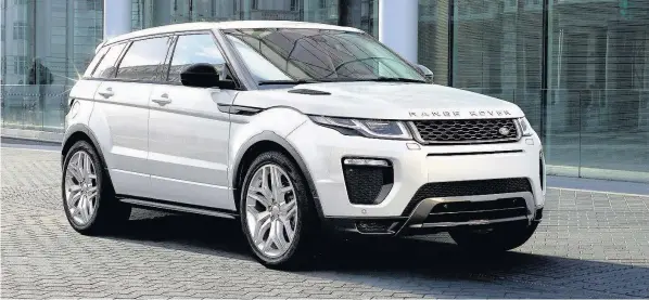  ??  ?? With prices ranging from £30,000 to £50,000, the Liverpool-made luxury SUV may be considered a snip for Premier League players but it tops a list compiled by JBR Capital