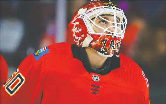  ?? AL CHAREST/FILES ?? Calgary goalie prospect Artyom Zagidulin, who spent this past winter with the American Hockey League’s Stockton Heat, has signed a new contract with the Flames.