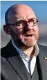 ??  ?? Scottish Greens co-leader Patrick Harvie called for nuclear disarmamen­t