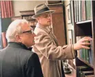  ?? ANDREW COOPER/ PARAMOUNT PICTURES ?? Martin Scorsese and Francesca’s “Uncle Leo,” Leonardo DiCaprio on the set of 2010’s “Shutter Island.”