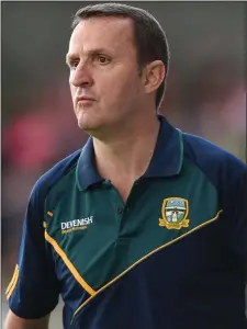  ??  ?? Meath boss Andy McEntee.