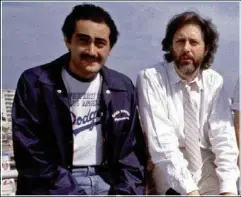  ??  ?? BAN: David Puttnam with the Oscar-winning film’s executive producer Dodi Fayed at the Cannes Film Festival in 1981