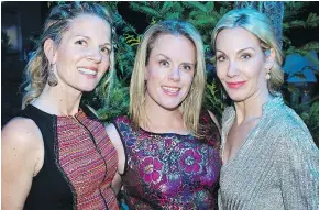  ??  ?? Tigh-Na-Mara Resort and Conference Centre’s Suzanne Hedges, Nicola Wealth marketing and event manager Lanie Collins and Internatio­nal Live Events Associatio­n director Jennifer Harper Uncao enjoyed an evening of camaraderi­e at the holiday mixer.