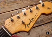  ?? ?? 2. Lacquer checking and darkening of areas like the headstock can be carefully emulated on your own Strat 2