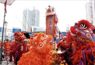  ??  ?? Royale Chulan Bukit Bintang invites all to usher in the Year of the Dog with an acrobatic lion dance.