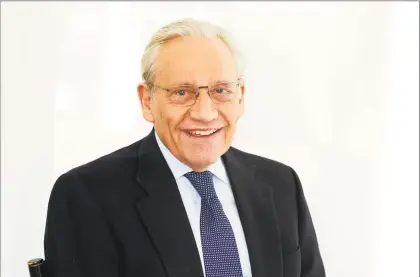  ?? Courtesy of Lisa Berg ?? Bob Woodward will appear at College Street Music Hall.