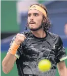  ??  ?? Stefanos Tsitsipas of Greece.