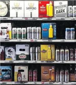  ?? CHRIS YOUNG / THE CANADIAN PRESS ?? The Supreme Court of Canada has affirmed the constituti­onality of a New Brunswick law that ensnared a man who brought home beer and liquor from Quebec.