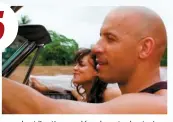  ??  ?? Vin Diesel et Michelle Rodriguez dans Los Bandoleros, dont l’action se déroule entre les troisième et quatrième films de la franchise.