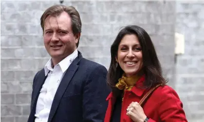  ?? Photograph: Henry Nicholls/Reuters ?? Nazanin Zaghari-Ratcliffe and Richard Ratcliffe.