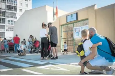  ?? KIKI ?? Entrada principal a la Escuela Infantil Virgen de la Palma, en Cádiz.