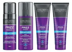  ??  ?? Products from the John Frieda Frizz Ease range.