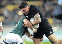  ?? Picture: PHIL WALTER/GETTY IMAGES ?? PRIMED FOR ATTACK : All Black frontrower Codie Taylor is focused on his own game, rather than thinking too much about the Malcolm Marx factor.