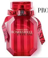  ??  ?? Apă de parfum Bombshell Intense, Victoria’s Secret, 50 ml, 290 Lei