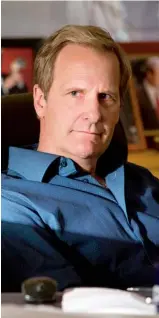  ??  ?? AT THE HELM: Jeff Daniels, who plays ACN news anchor Will McAvoy, returns for the series’ second season.