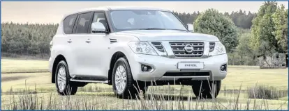  ??  ?? I-NISSAN Patrol ecishe ibe nakho konke ongakuding­a kwiSUV esezingeni layo isitheleki­le kuleli