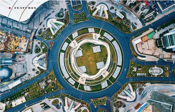  ??  ?? January 26, 2020: An aerial photo shows the Optics Valley Square complex, Asia’s largest urban undergroun­d complex, in Wuhan, Hubei Province. Many local residents have reduced or avoided outdoor activities during the novel coronaviru­s outbreak. by Xiong Qi/xinhua