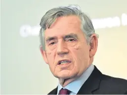  ?? Picture: PA. ?? Former prime minister Gordon Brown says “we want to fight this out in the House of Commons”.