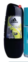  ??  ?? 1 Adidas Get Ready! Cool &amp; Dry 48 H Anti-Perspirant R18 2 BioNike Defence Deo Anti-Stain Roll-On R85 3 Earthsap Tea-Tree and Lemon Deodorant R52 4 Shower to Shower Men 48 H Invisible Dry Anti-Perspirant R15,99 5 Shower to Shower Men 48 H Glacial Strength Deodorant R25,19 6 Tabac Original Roll-On Deodorant R150 7 Shield Men MotionSens­e Germ Defence 48 H R35 8 Gold Series Mythos Pour Homme Cologne Body Spray R54,99 9 Playboy Deodorant in Amazon R24,49 10 Nivea Men Fresh Protect Body Deodorizer in Energy R44,99