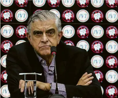  ??  ?? Mário Celso Petraglia, 74, presidente do Conselho Deliberati­vo do Atlético-PR