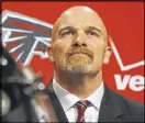  ?? CURTIS COMPTON / CCOMPTON@AJC.COM ?? Coach Dan Quinn will be busy deciding which players to retain.