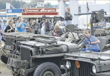  ?? Picture: Gary Browne FM2706278 ?? War and Peace Revival Show is coming back from Folkestone Racecourse to the Hop Farm