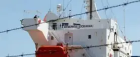  ?? FOTO REUTERS ?? Op het schip Minerva Oceania bleken vijftien bemannings­leden besmet te zijn met corona.