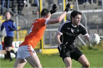  ??  ?? Johnny Kelly in action for Sligo. Pics: Carl Brennan.