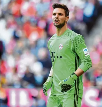  ?? Foto: Witters ?? Die Nummer 2 ist vorerst die Nummer 1: Nach Manuel Neuers Fußbruch hütet Sven Ulreich das Bayerntor.